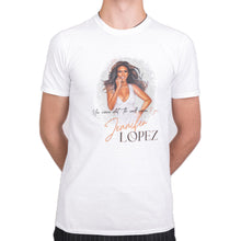 Load image into Gallery viewer, JLO T-Shirt Art Painted 100% Cotton White Unisex Tees